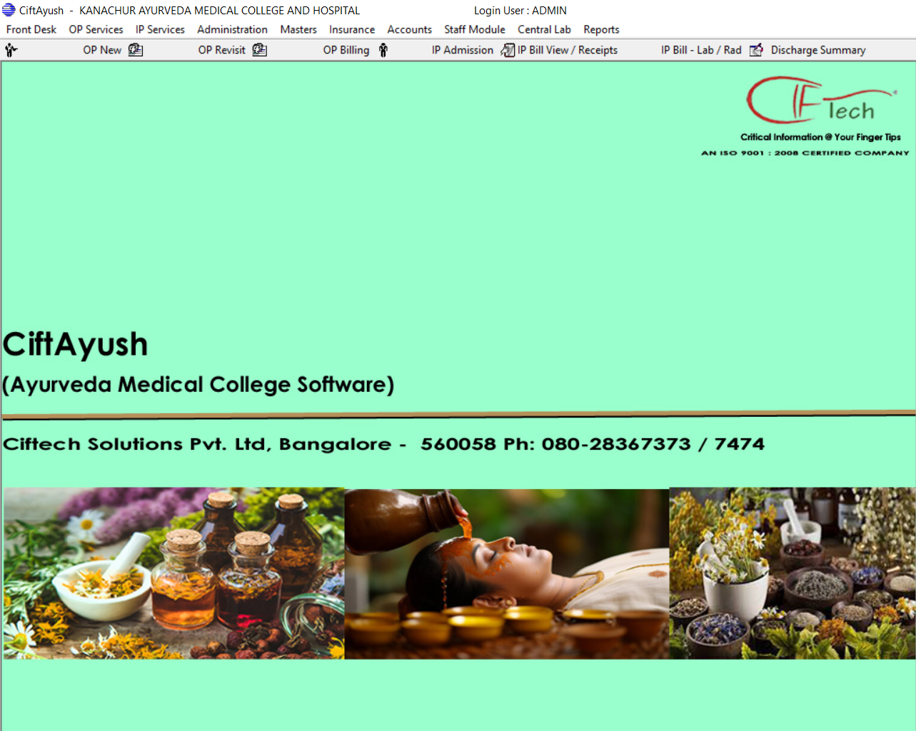 CiftAyush Hospital Management Software