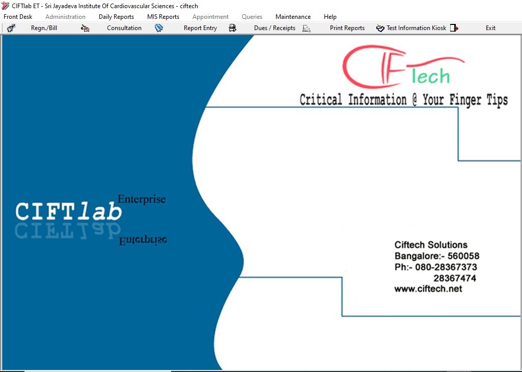 CiftLab Hospital Management Software