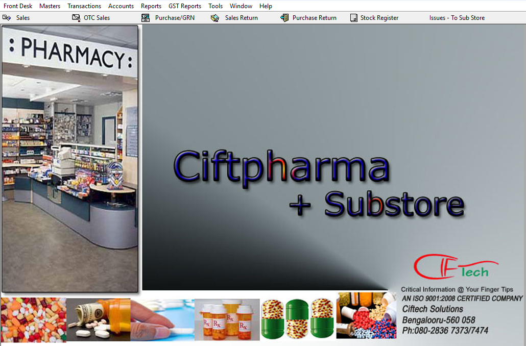 CiftPharma Hospital Management Software